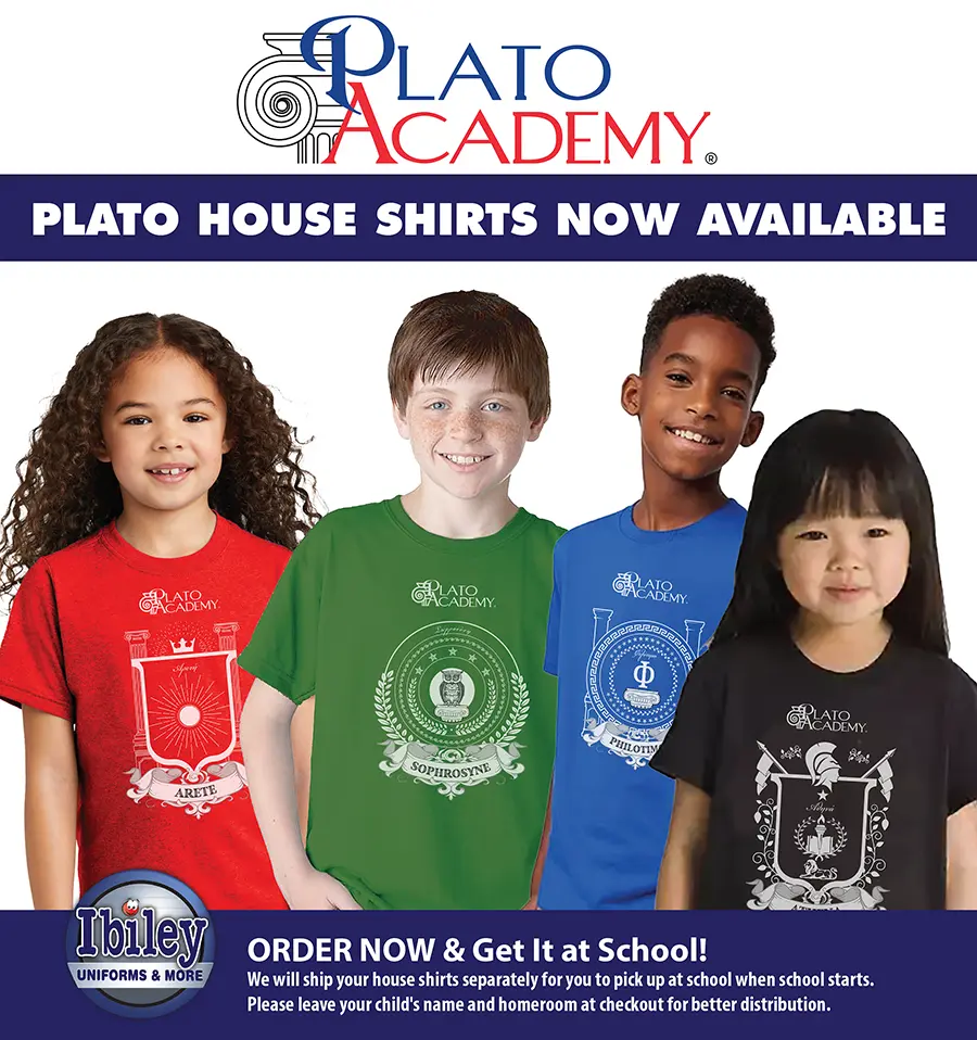 Plato Academy House Spirit Shirts