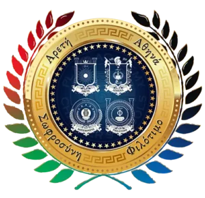 Plato Academy Schools Four House Logos