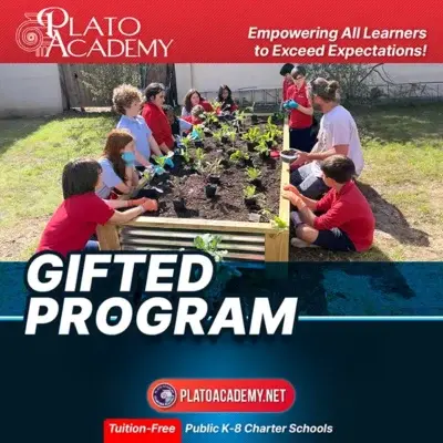 Plato Academy Schools, elementary, middle school, high school