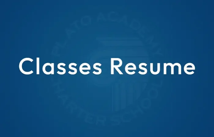 Classes Resume