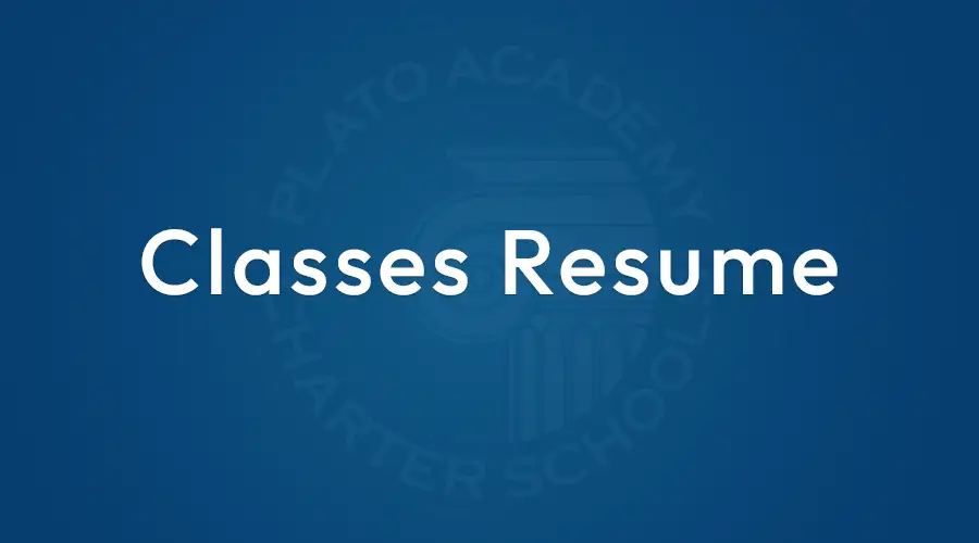 Classes Resume