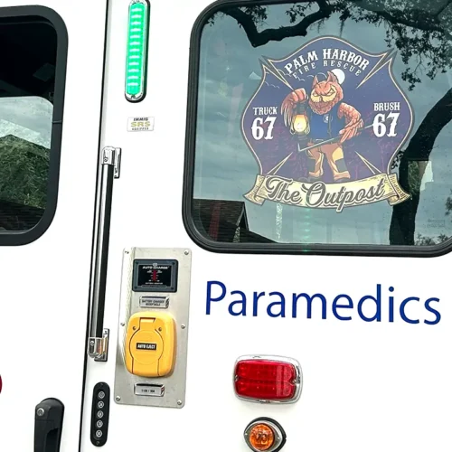 Palm Harbor Fire Rescue engine