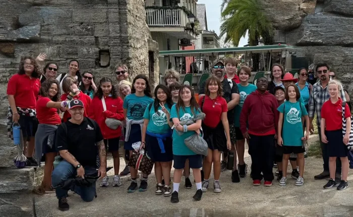Plato Academy Tarpon Springs visit to St. Augustine Fl