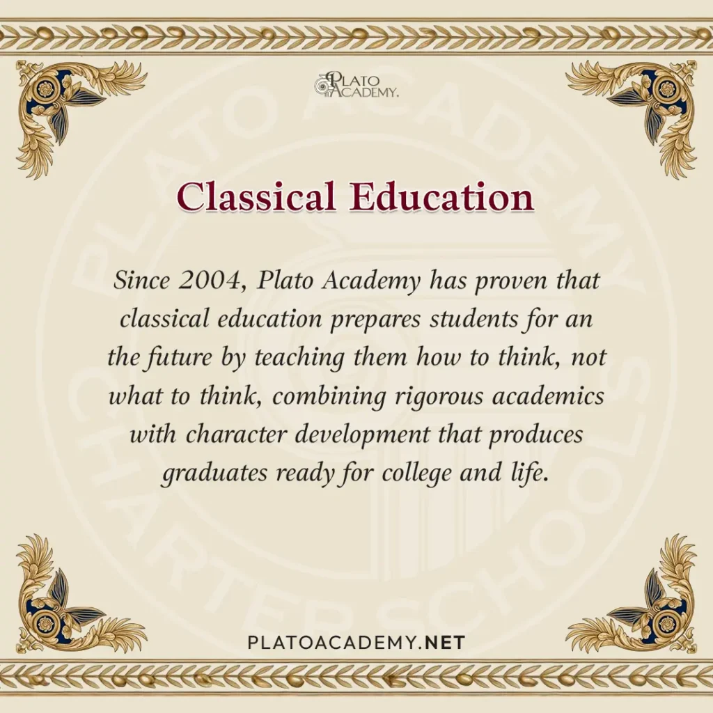 Plato Academy Schools Classical Education