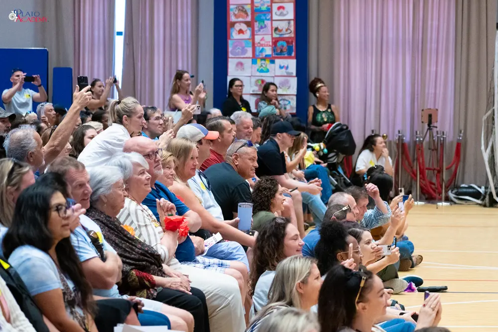 Plato Academy students celebrate the Greek OHI Day and Veterans Day