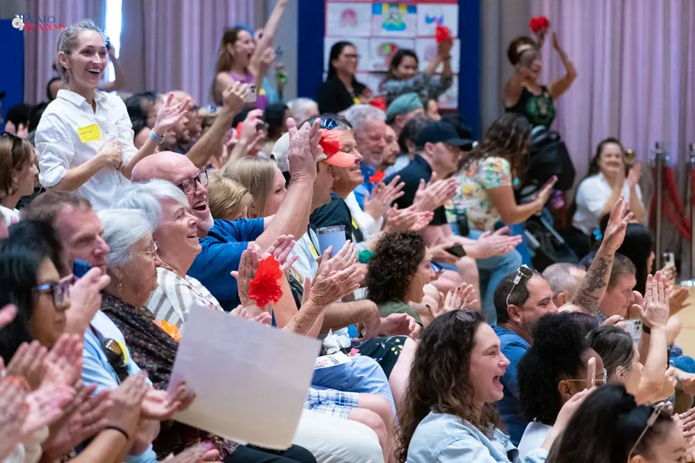 Plato Academy students celebrate the Greek OHI Day and Veterans Day