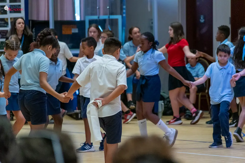 Plato Academy students celebrate the Greek OHI Day and Veterans Day