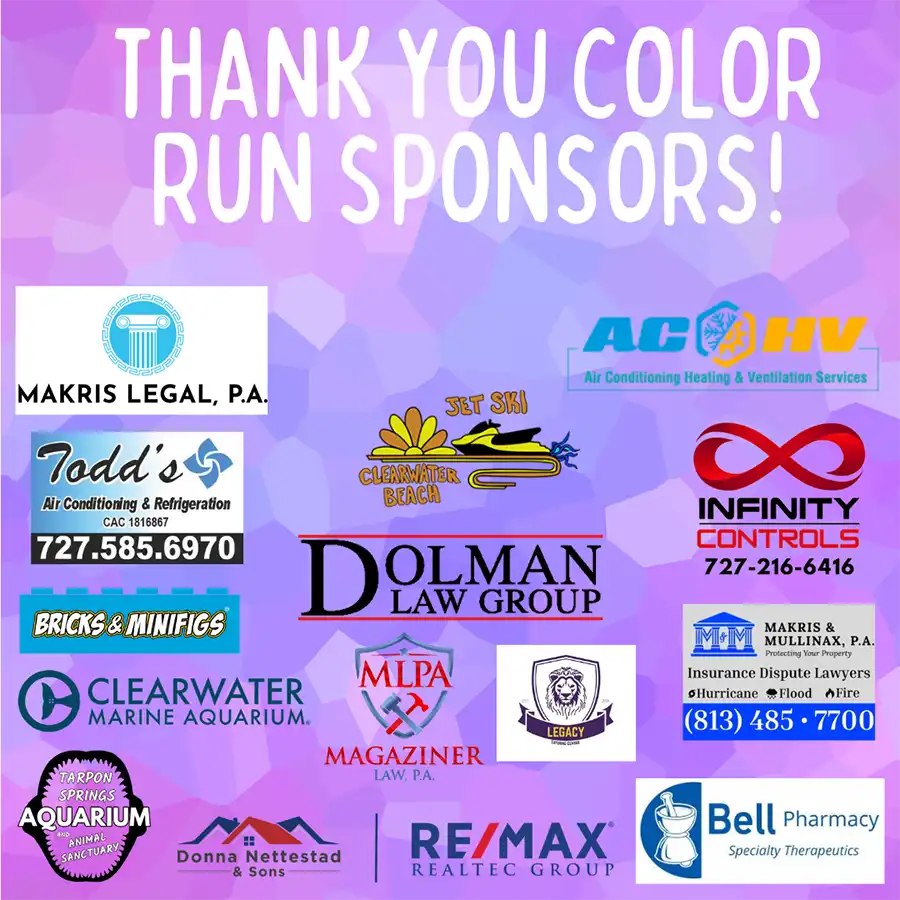 PAC color run 2025 sponsors