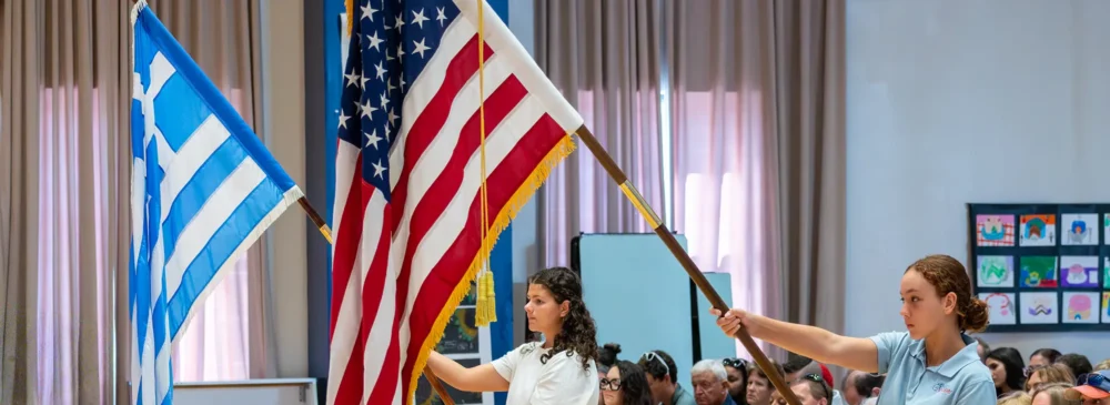 Plato Academy Clearwater Greek OHI and Veterans Day