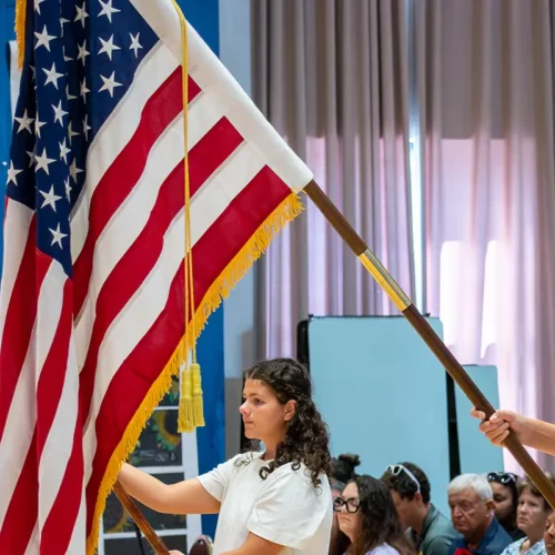 Plato Academy Clearwater Greek OHI and Veterans Day