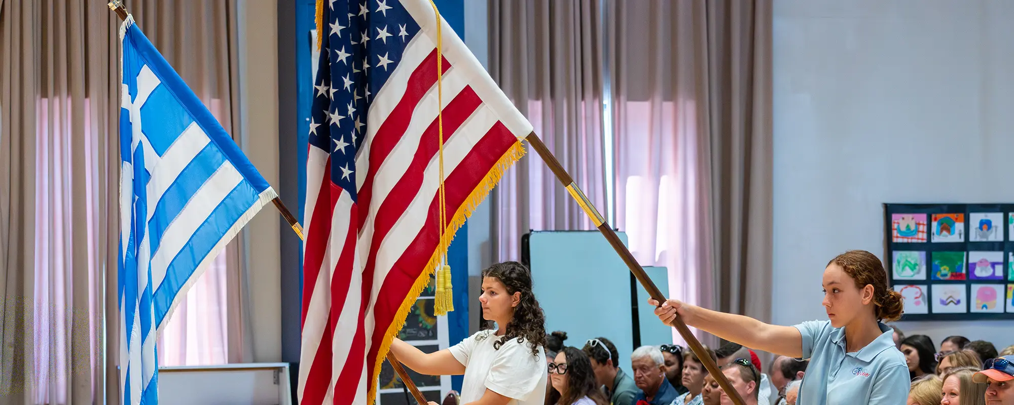 Plato Academy Clearwater Greek OHI and Veterans Day