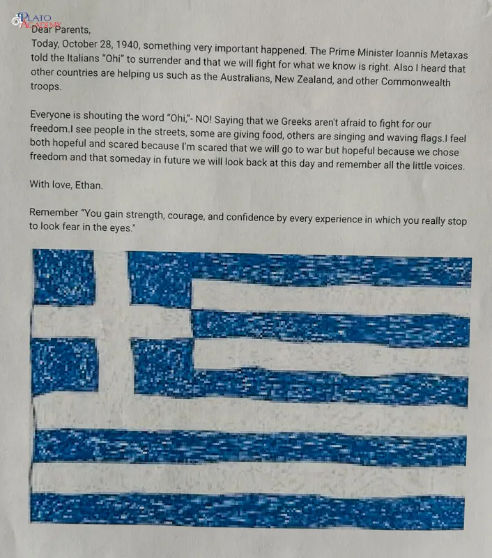 Plato Academy Tampa OXI Day 2025 project