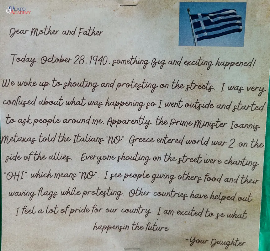 Plato Academy Tampa OXI Day 2025 project