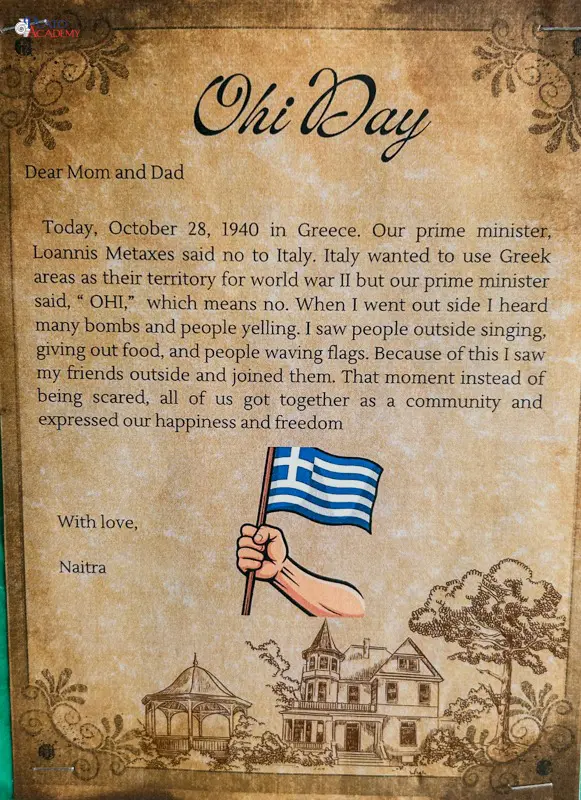 Plato Academy Tampa OXI Day 2025 project