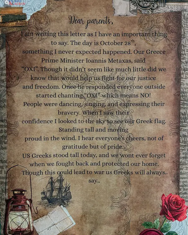 Plato Academy Tampa OXI Day 2025 project