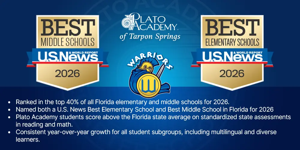 Plato Academy Tarpon Springs is among the best schools in Florida