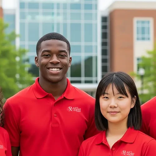 Plato Academy HS students