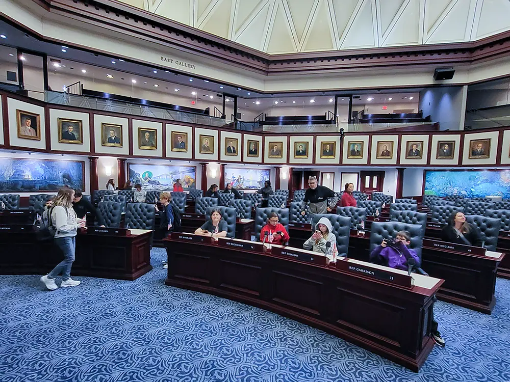 Plato Academy Seminole Field Trip to Tallahassee