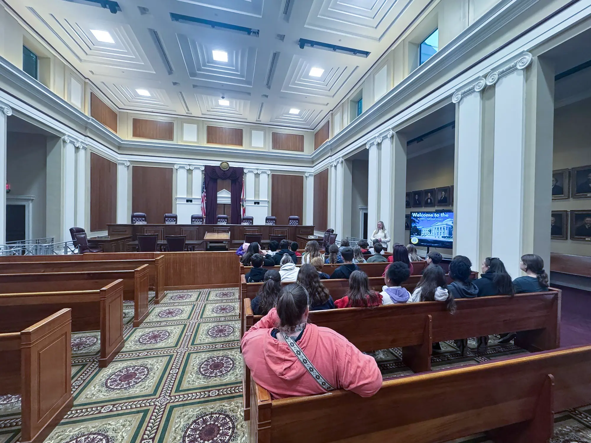 Plato Academy Seminole Field Trip to Tallahassee - State Capitol