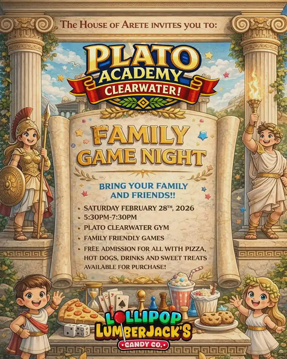 PAC Family Game Night Feb 2026