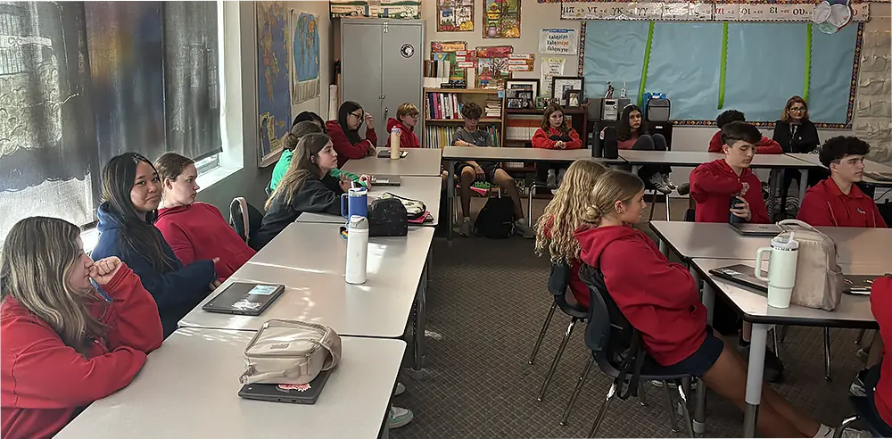 Plato Academy Clearwater graduates visit 2026