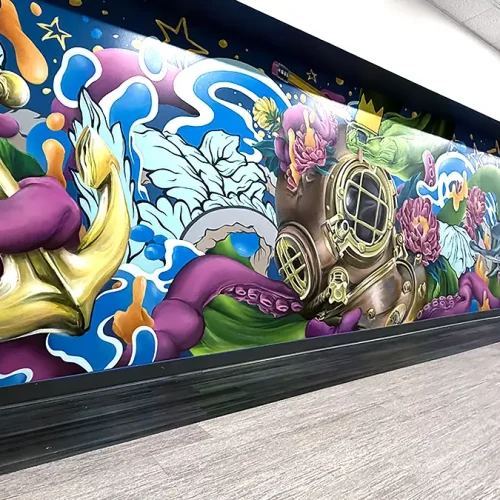 Plato Academy St Petersburg Mural