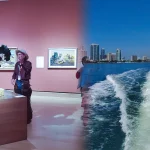 Plato Academy Seminole sixth grade students on a wildlife eco tour with Tampa Watch in Tampa Bay, Florida, as part of a history and civics field trip that also included a visit to the James Museum of Western and Wildlife Art in St. Petersburg.