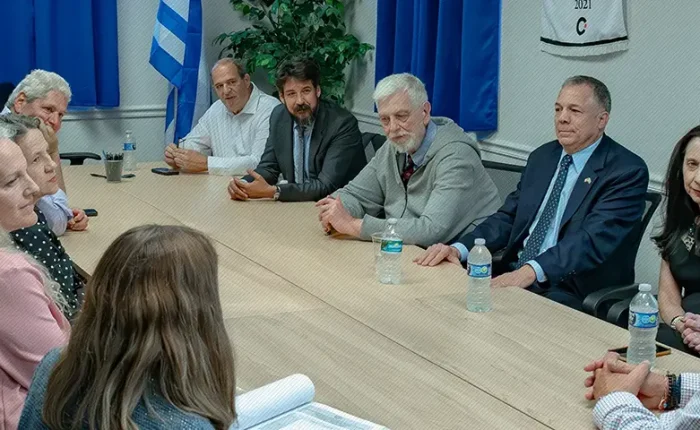 Greek deputy minister of foreign affairs visits plato academy schools