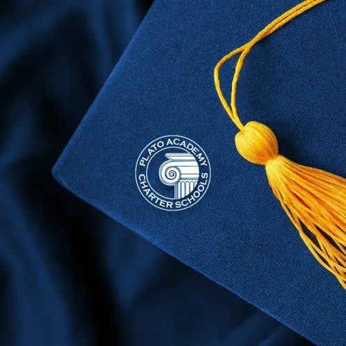 Plato Academy eighth grade graduates across the eight campuses crossed the stage at the Class of 2026 commencement ceremony, celebrating academic achievement and character