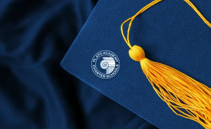 Plato Academy eighth grade graduates across the eight campuses crossed the stage at the Class of 2026 commencement ceremony, celebrating academic achievement and character
